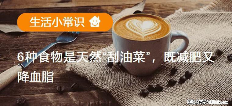 【生活小常识】6种食物是天然“刮油菜”，既减肥又降血脂 - 朔州生活资讯 - 朔州28生活网 shuozhou.28life.com